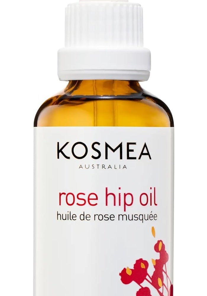 KOSMEA Certified Organic Rose Hip Oil - 42 ML - Image 1